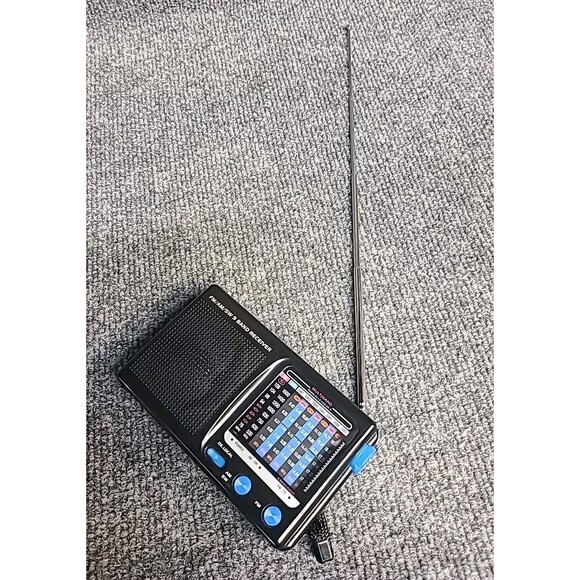 Vintage 9 Band FM/AM/SW World Receiver FM(TV)/MW/SW1-7 9 Band Receiver Tested - Picture 4 of 9